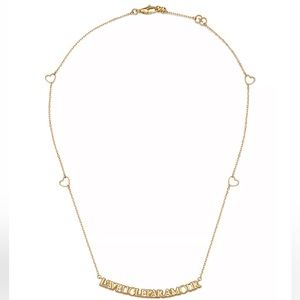 🩷SOLD🩷 GUCCI 18K Gold L'Aveugle Par Amour Necklace